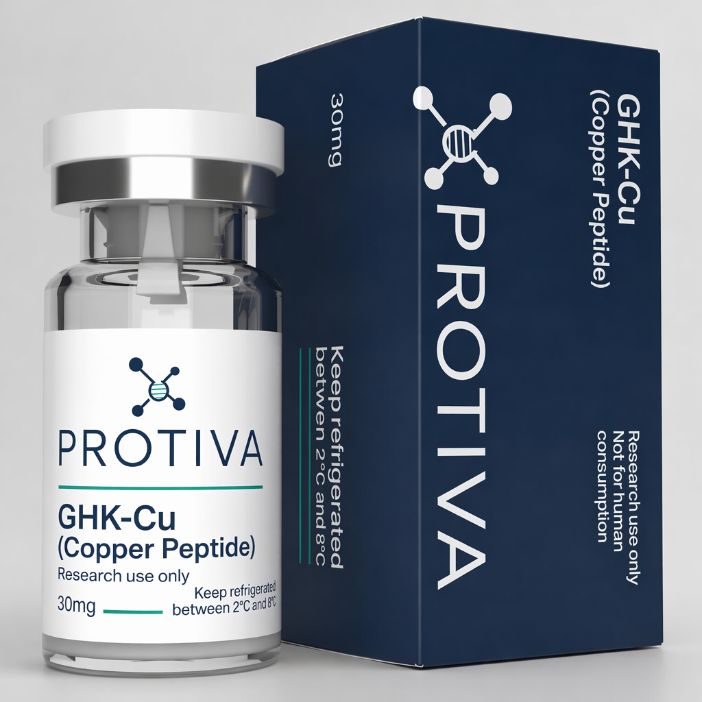 Protiva GHK-Cu research vial